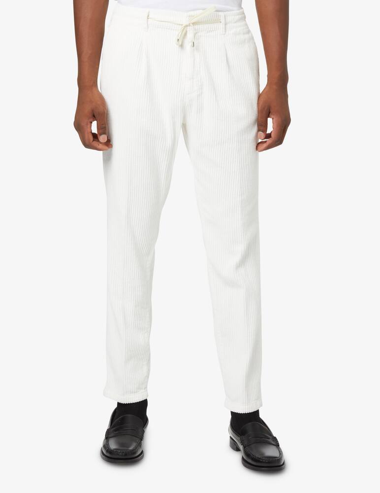 rinascente Cruna Pantalone mitte costa roccia - Bianco