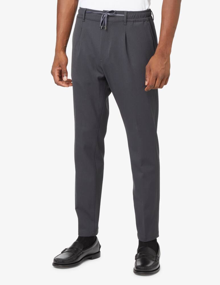 rinascente Cruna Pantalone mitte lana tecnico - Grigio