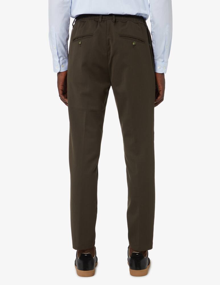 rinascente Cruna Mitte wool pants - Green