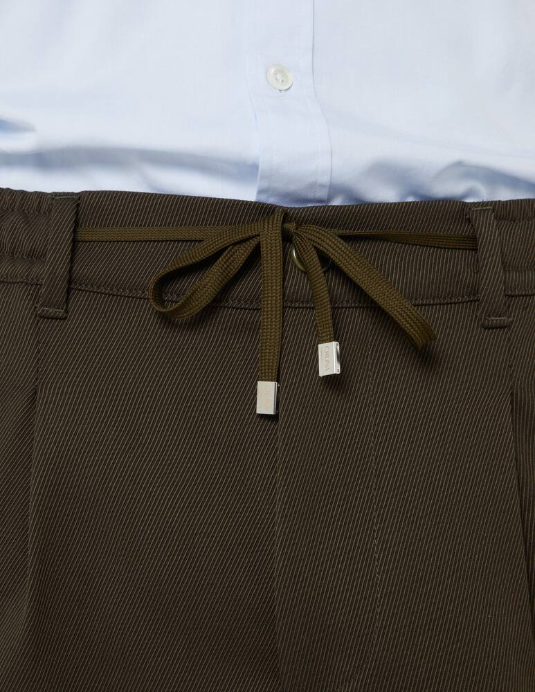 rinascente Cruna Mitte wool pants - Green