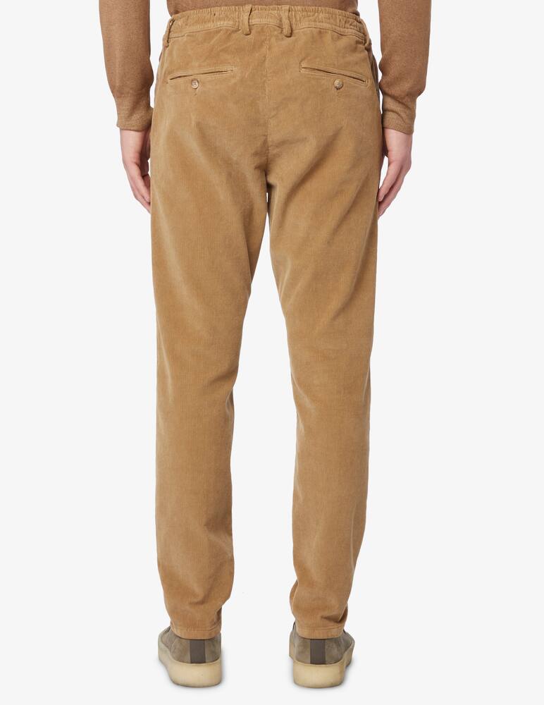 rinascente Cruna Pantalone mitte in cotone gabardina - Marrone