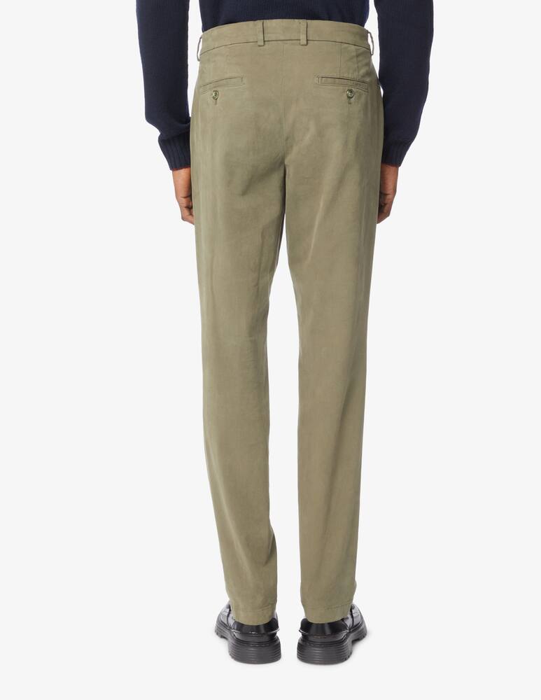 rinascente Cruna Brera gabardina slim pants - Green