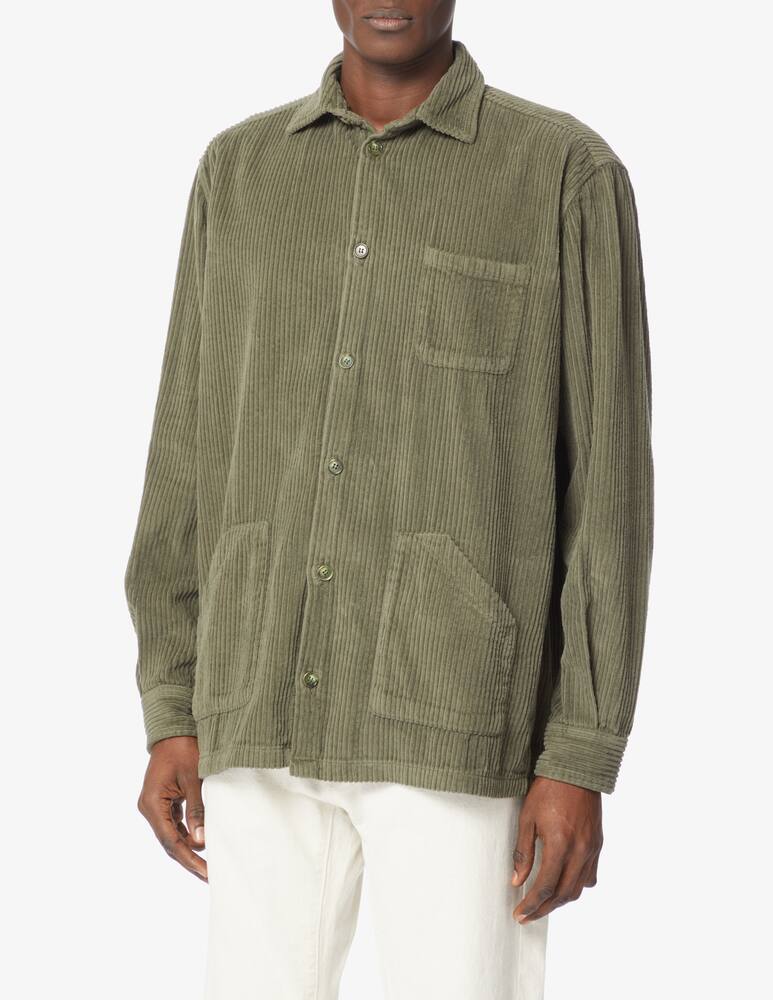 rinascente Cruna Corduroy overshirt - Green