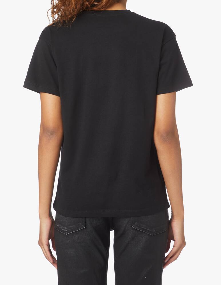 rinascente Giada Benincasa T-shirt in spugna ciao amore - nero