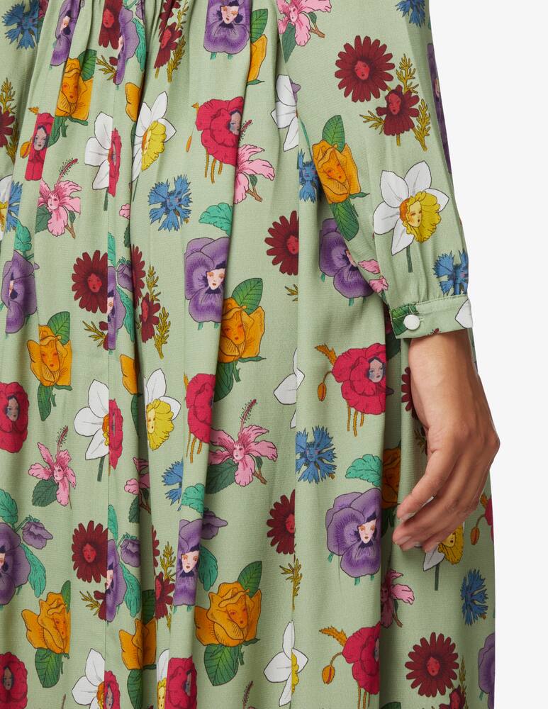 rinascente Progetto Quid Eden dress - green