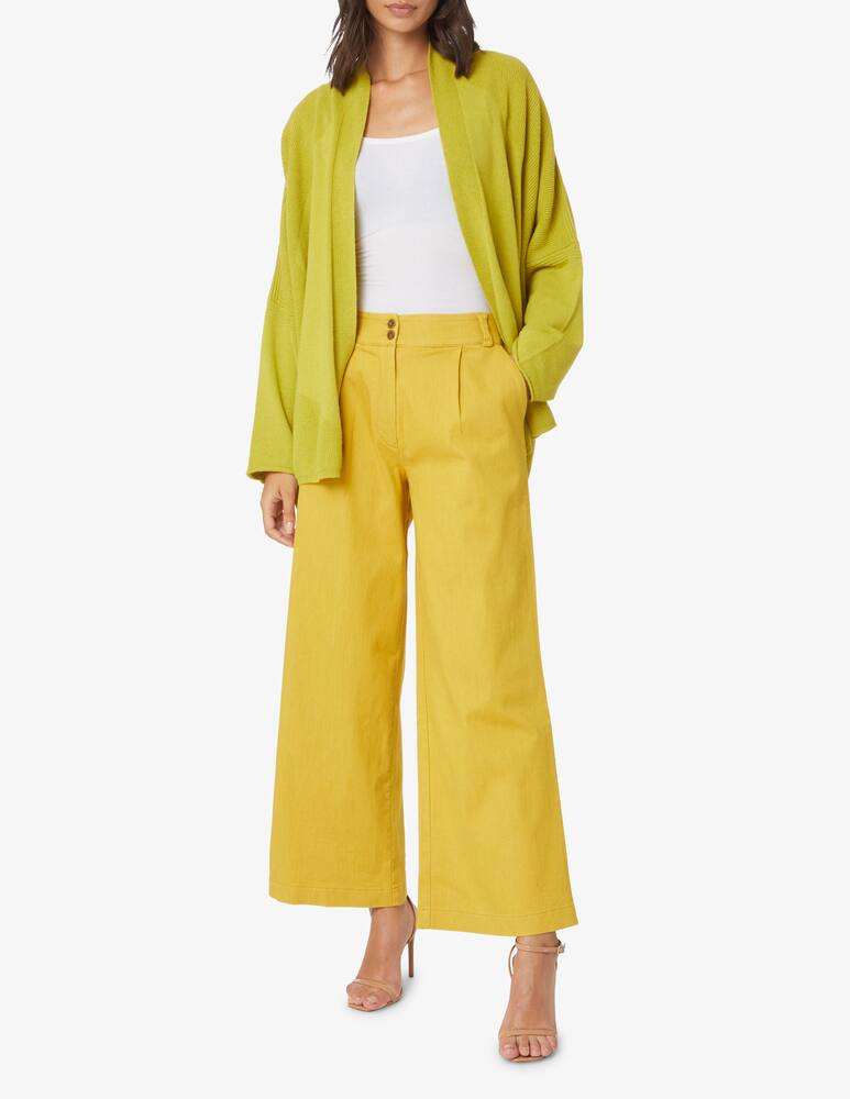 rinascente Progetto Quid Jeans a gamba larga Onde - giallo