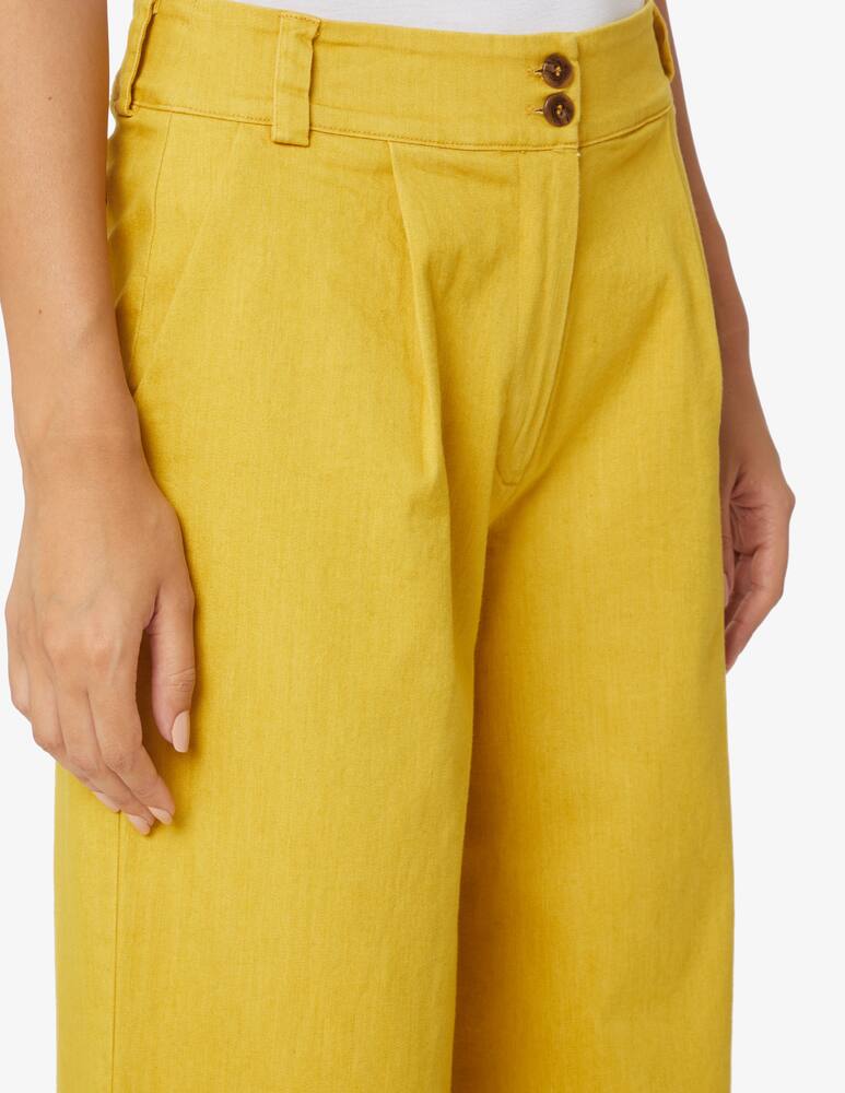 rinascente Progetto Quid Jeans a gamba larga Onde - giallo