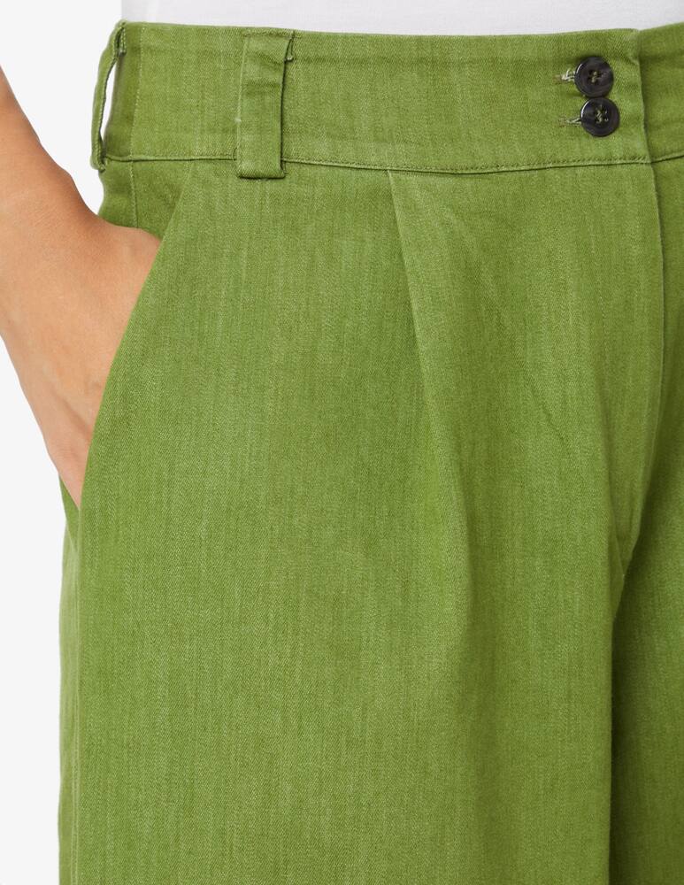 rinascente Progetto Quid Onde wide-leg jeans - green