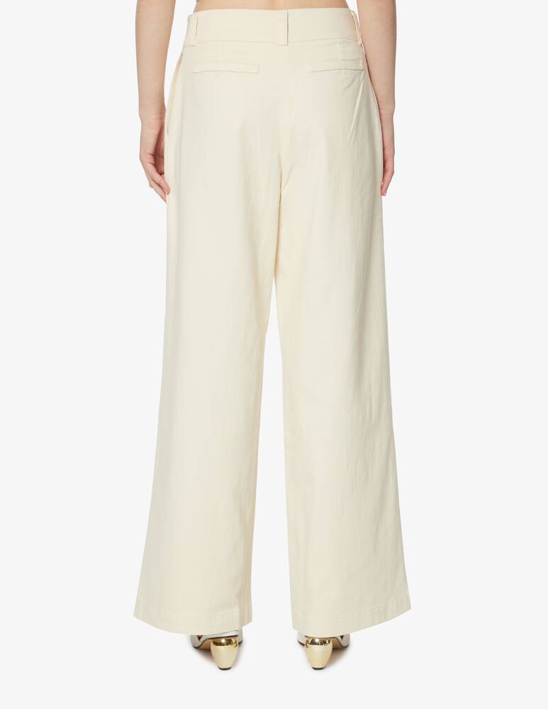 rinascente Progetto Quid Onde wide-leg jeans - white