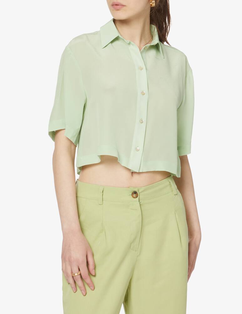 Progetto Quid Sisko short sleeved shirt - green - picture 1 Progetto Quid Sisko short sleeved shirt - green - picture 1