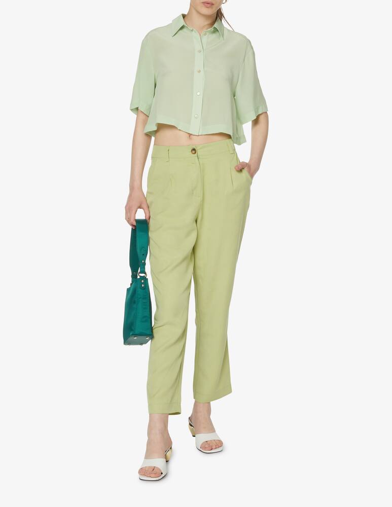 rinascente Progetto Quid Camicia manica corta Sisko - verde