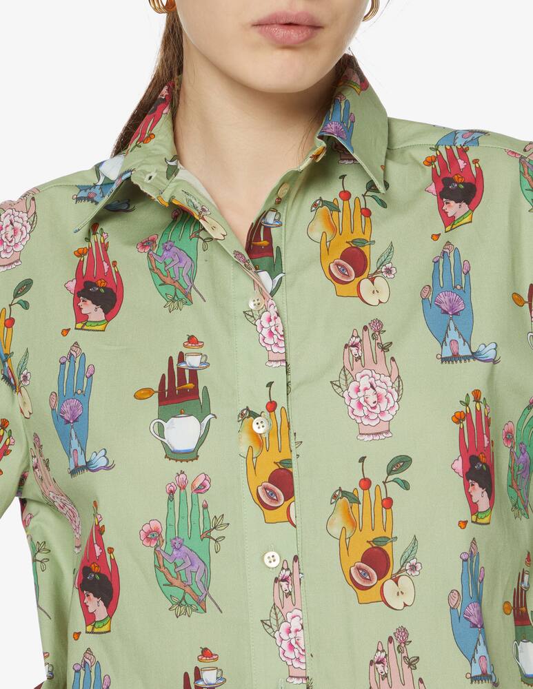 rinascente Progetto Quid Aiti short sleeved shirt - green