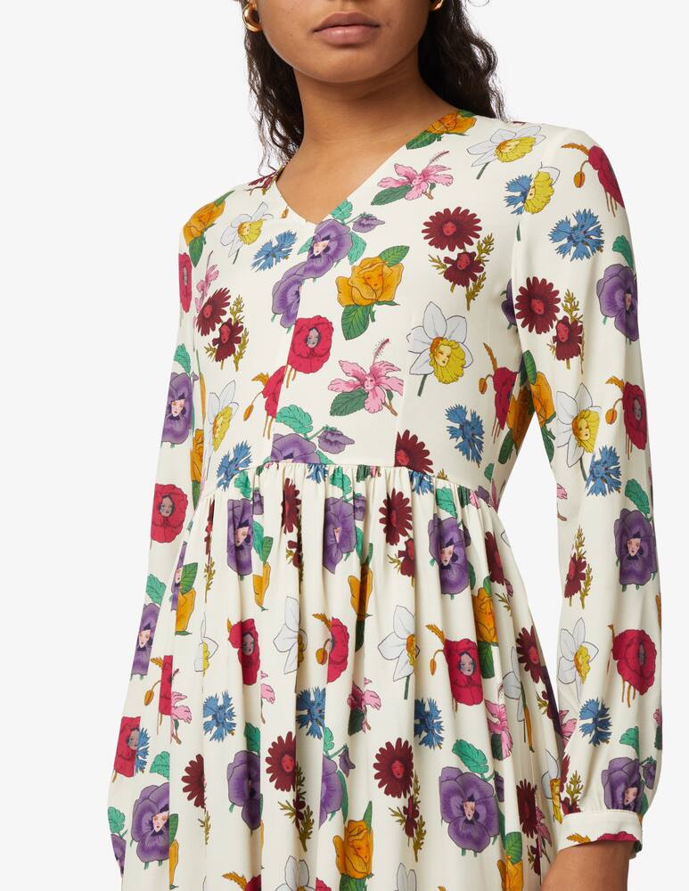 rinascente Progetto Quid Eden dress - white