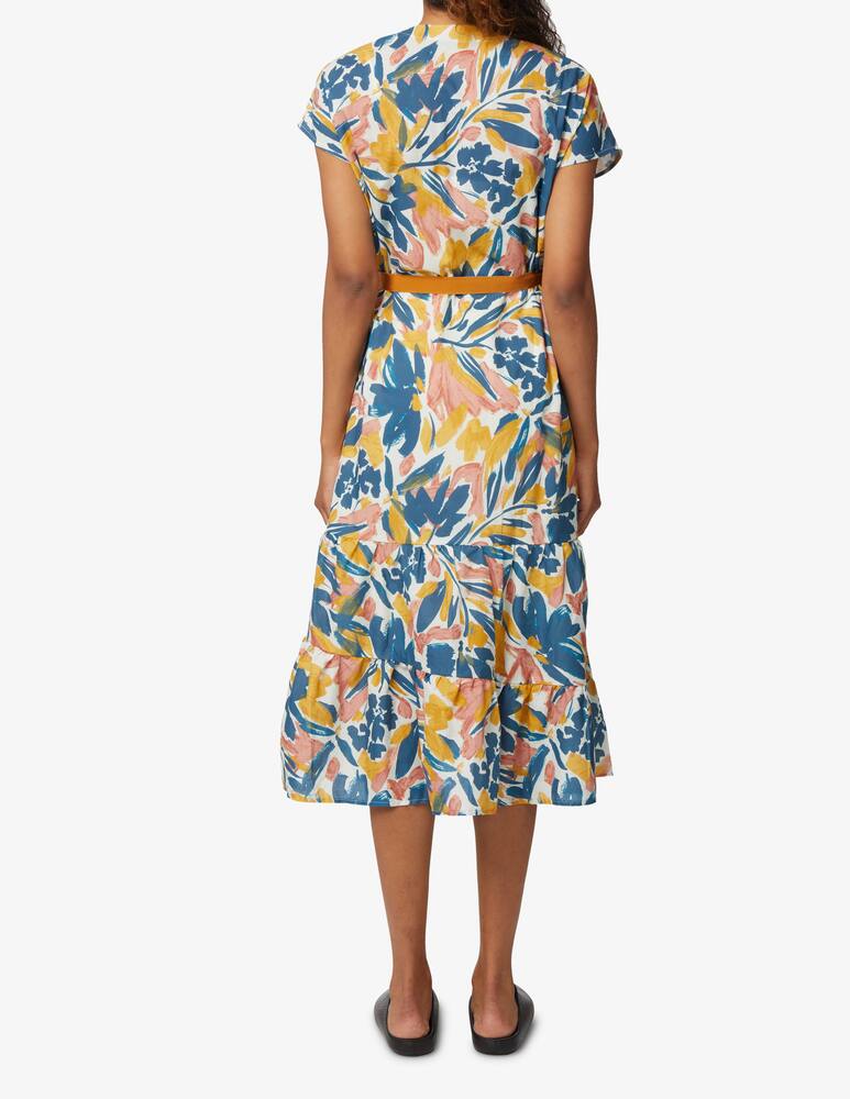 rinascente Progetto Quid Vestito con balza arricciata Saudara - verde