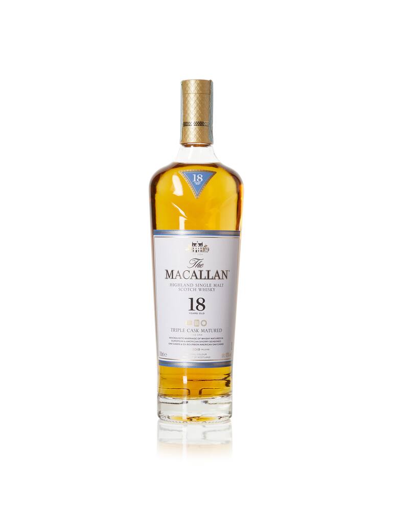 rinascente The Macallan Oak 18 Y Triple Cask Matured Highland Single Malt Scotch