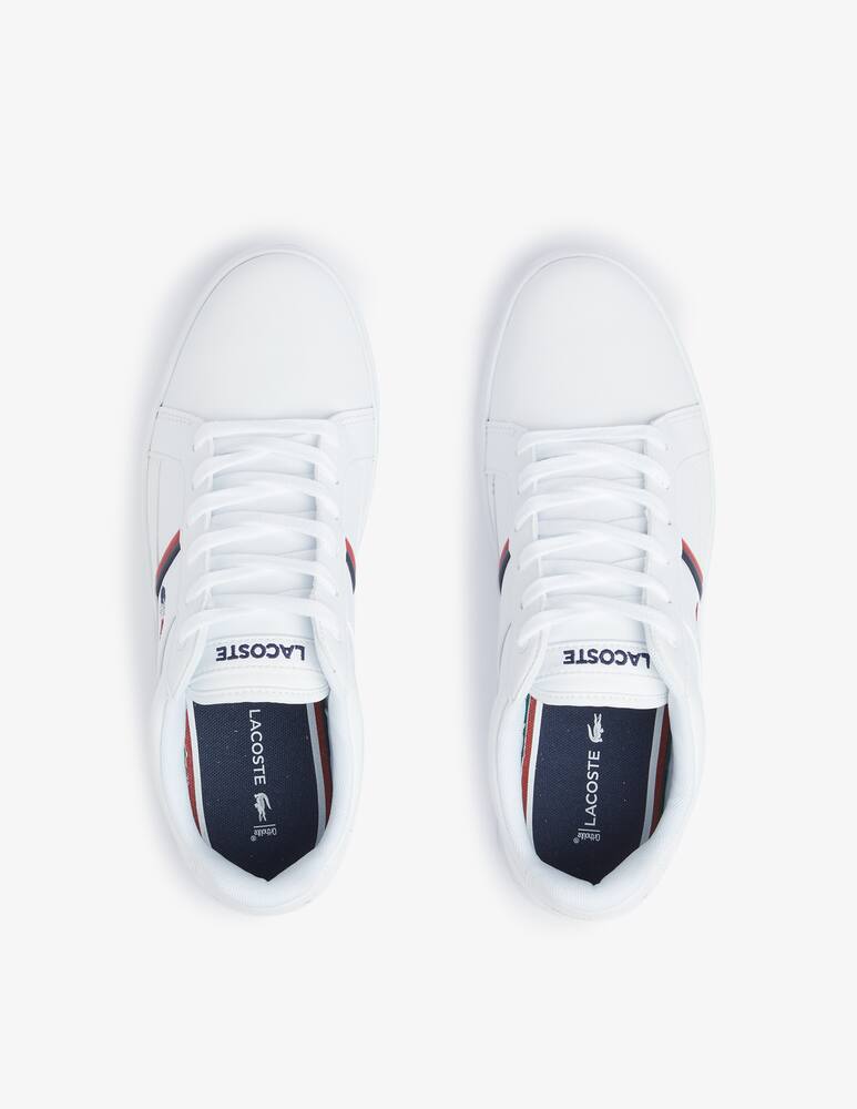 rinascente Lacoste Sneakers bassa europa tricolore - bianco