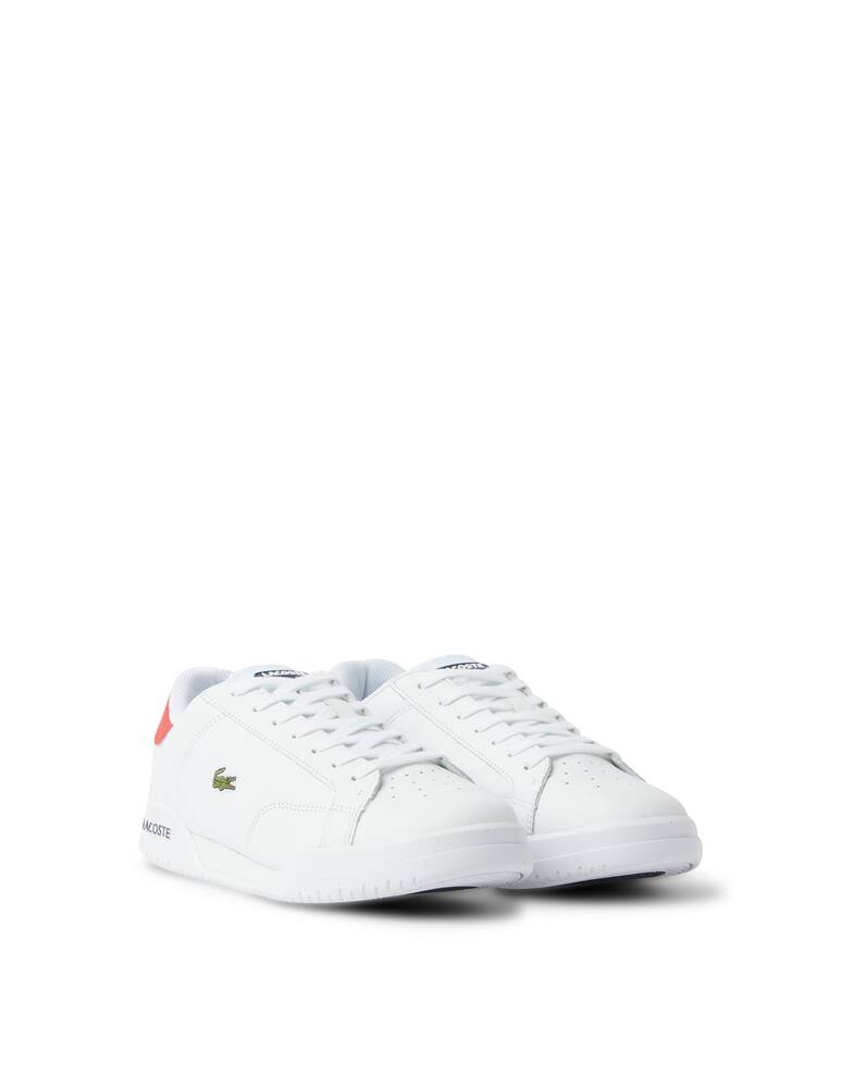 rinascente Lacoste Twin serve low sneakers - white