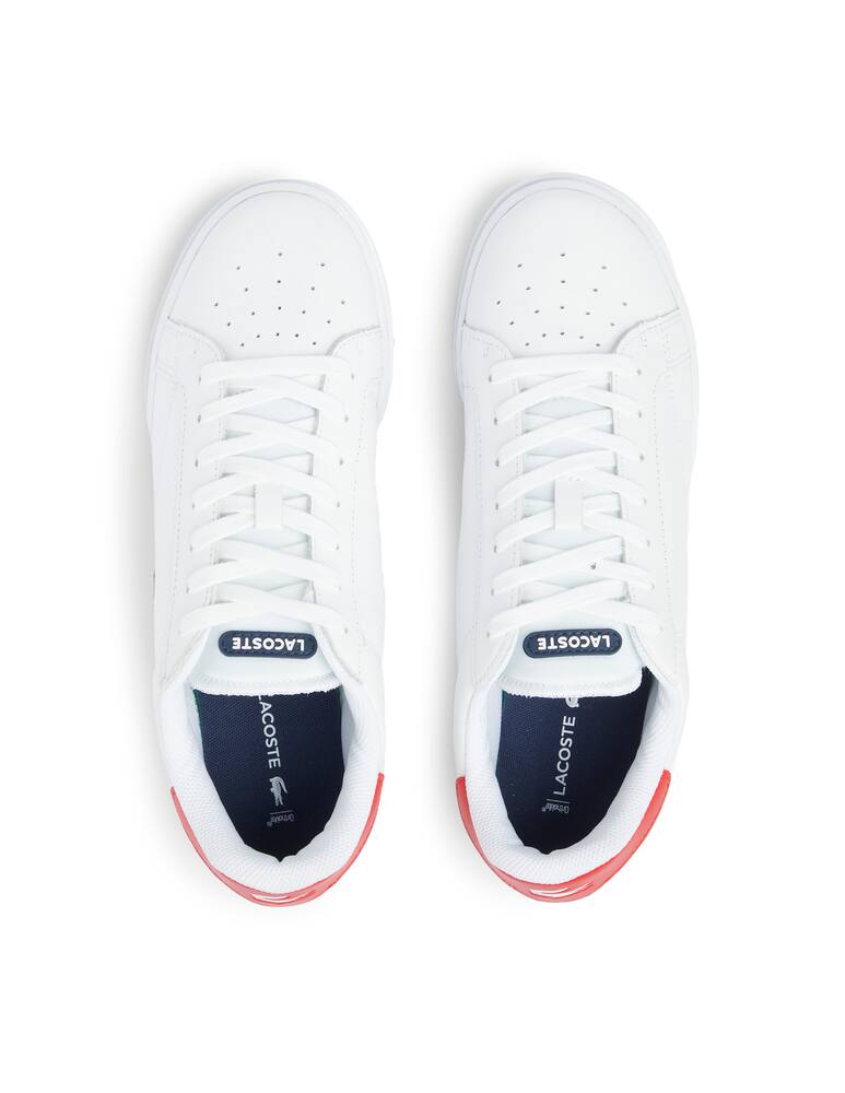 rinascente Lacoste Twin serve low sneakers - white