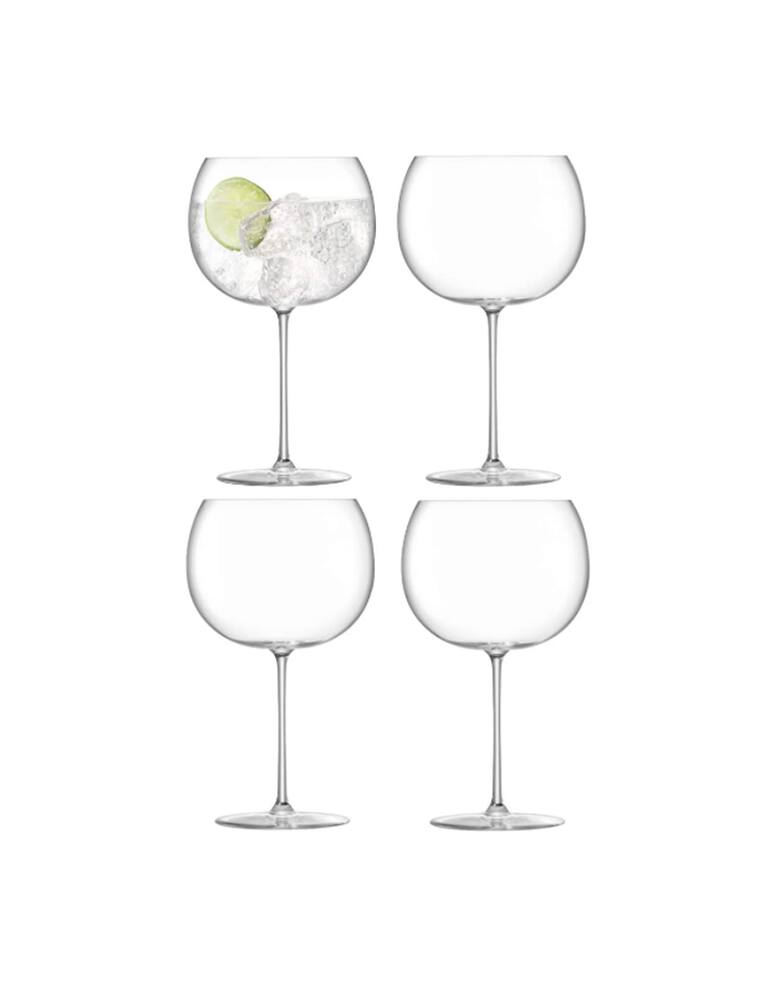 rinascente Lsa Borough Bicchieri Balloon 680ml Set 4 Pz - Trasparente