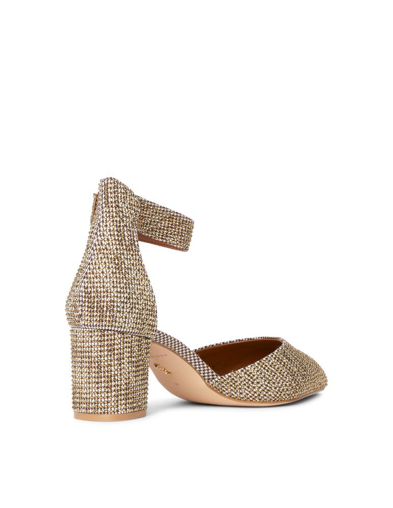 rinascente Kurt Geiger Burlington tweed heeled shoes