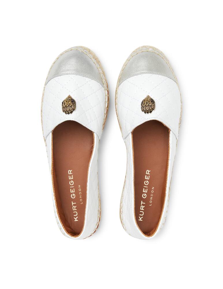 rinascente Kurt Geiger Morella eagle with high sole espadrilles