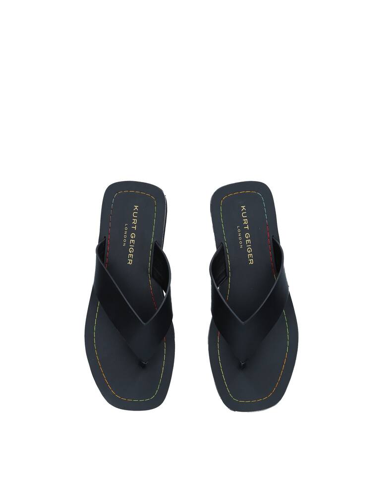 rinascente Kurt Geiger Molly Rainbow flip-flops