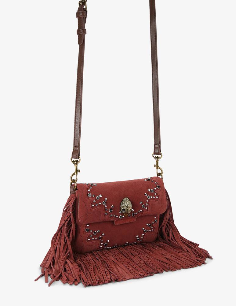 rinascente Kurt Geiger Borsa a spalla con frange Oxford