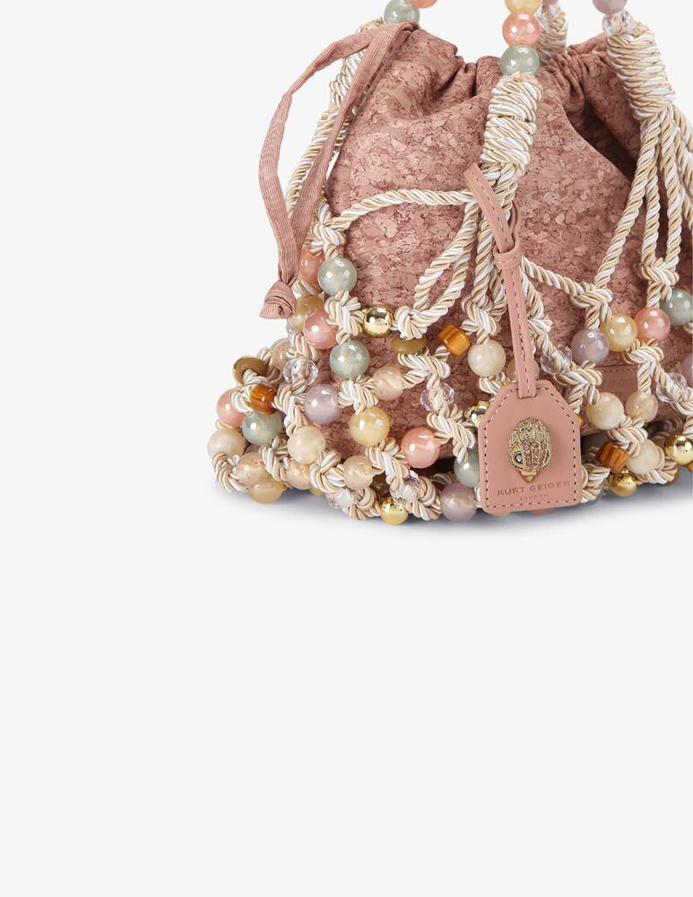 rinascente Kurt Geiger Macramé rope handbag