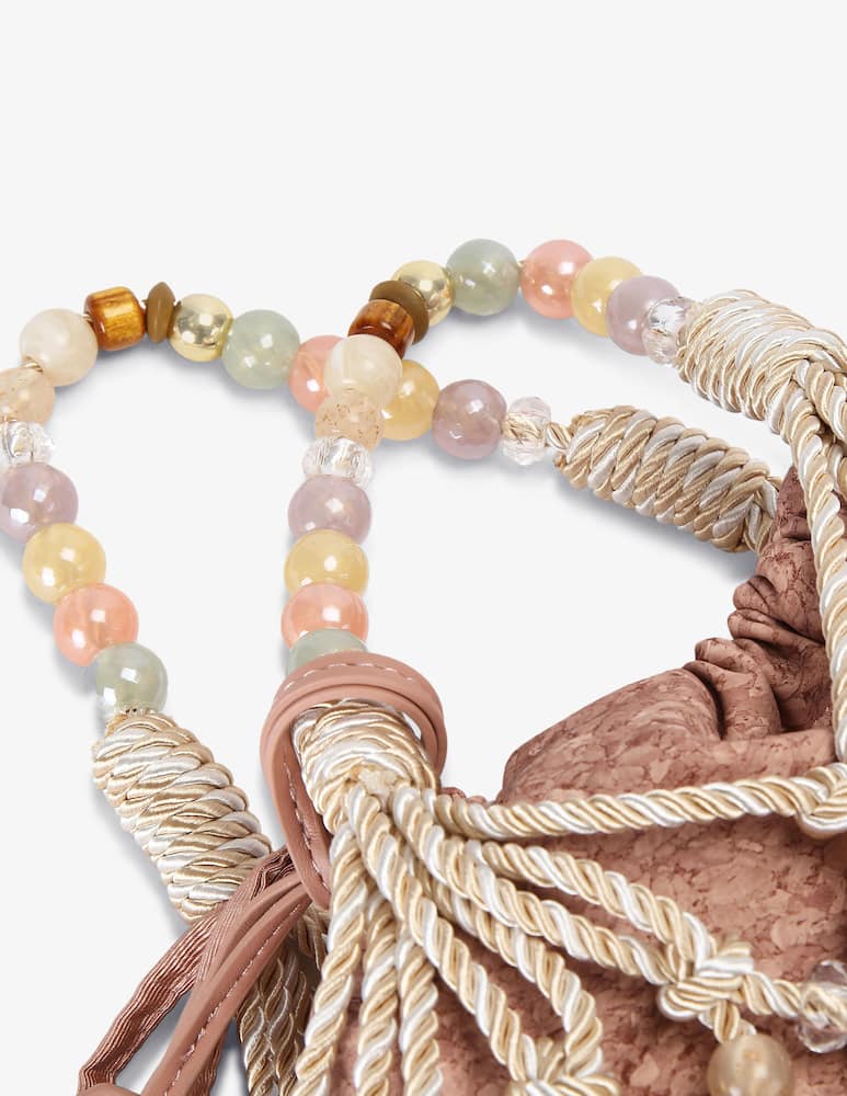 Kurt Geiger Borsa a mano macramè con perle - immagine 4 Kurt Geiger Borsa a mano macramè con perle - immagine 4