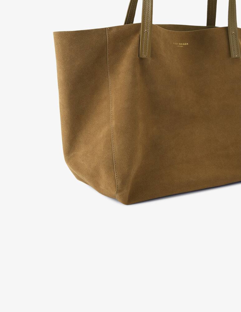 rinascente Kurt Geiger Borsa shopper grande in suede