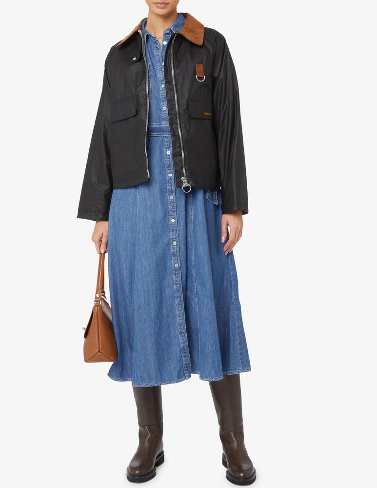rinascente Barbour Giacca cerata boxy eddlestone 