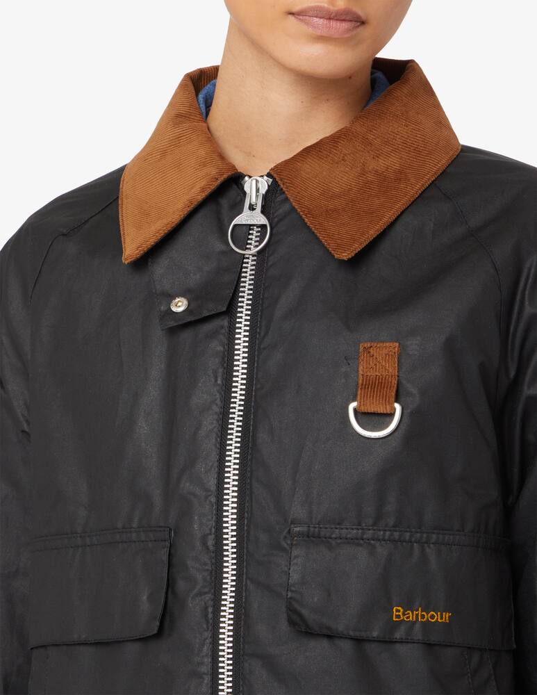 rinascente Barbour Giacca cerata boxy eddlestone 