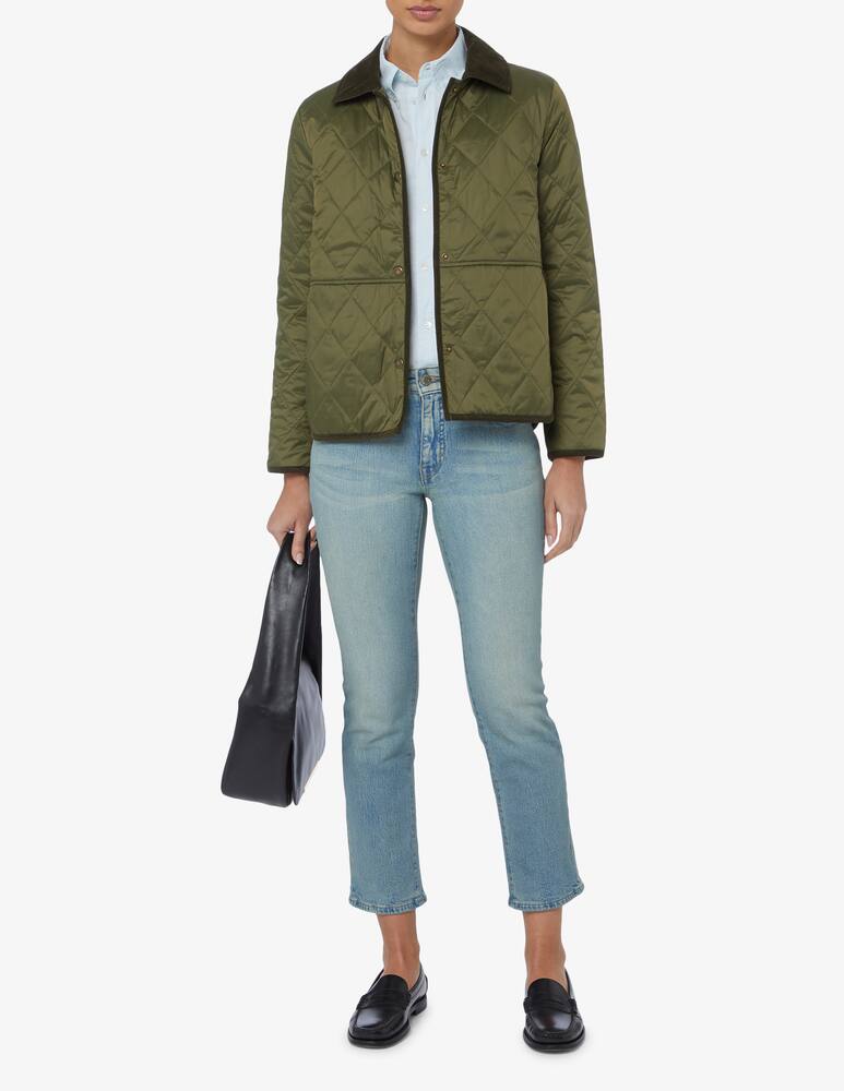rinascente Barbour Clydebank quilted boxy jacket