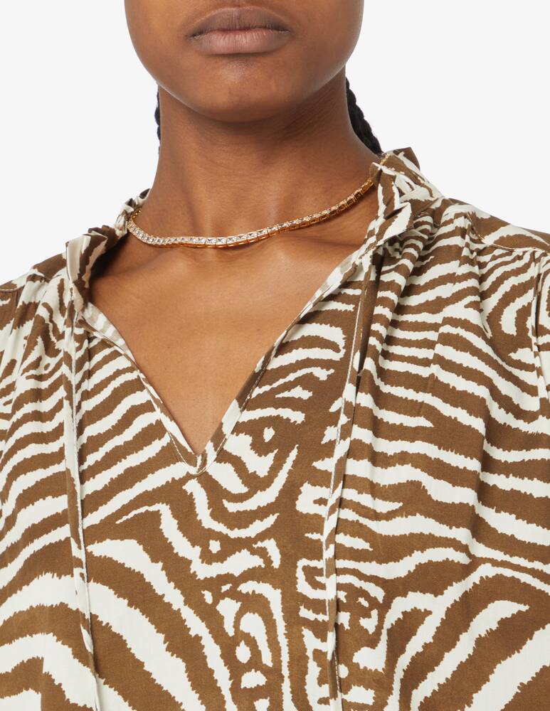 rinascente Barbour Blusa con stampa Martello 