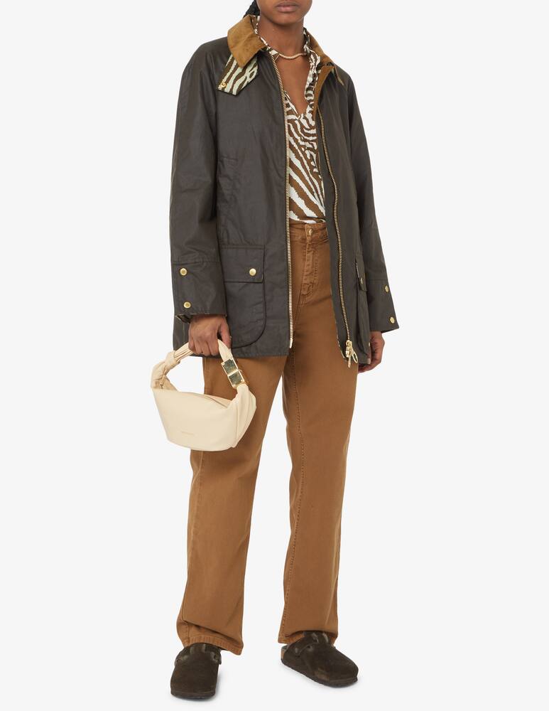 rinascente Barbour Giacca cerata Handley con interno zebra