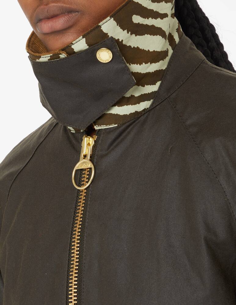 rinascente Barbour Giacca cerata Handley con interno zebra