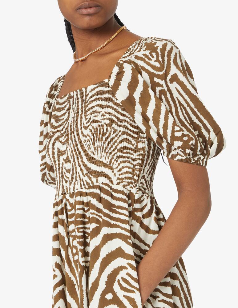 rinascente Barbour Martello dress zebra print