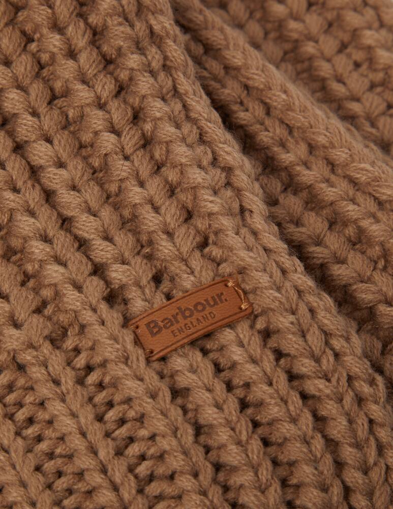 rinascente Barbour Gift box scarf beanie unito pom pom