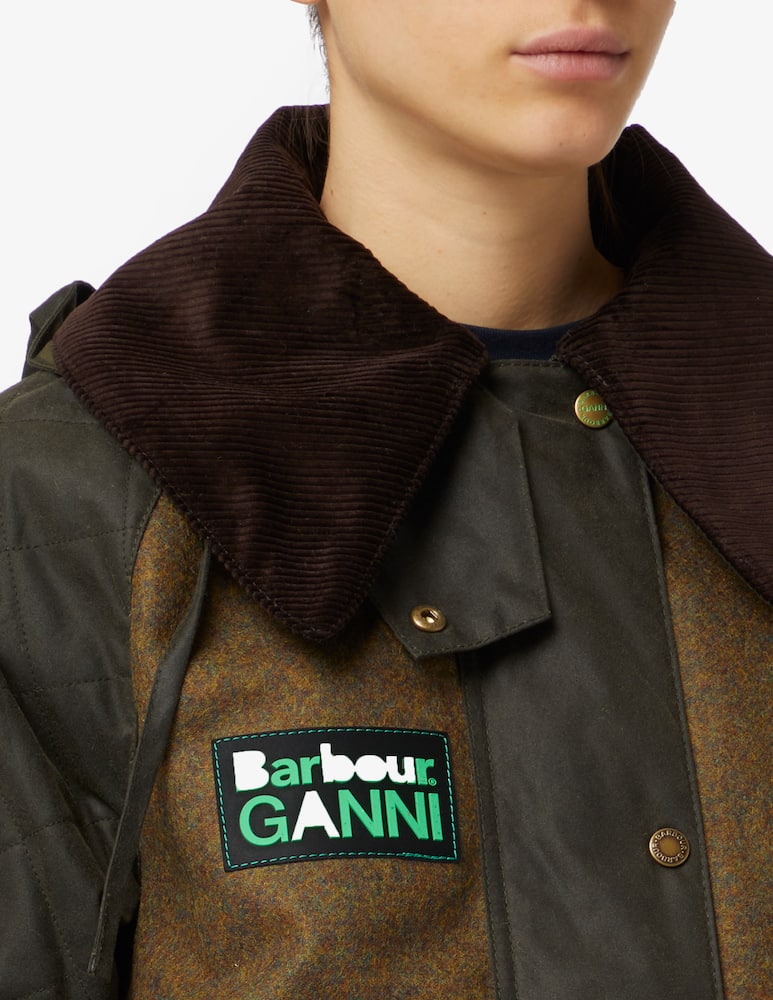 rinascente Barbour Short burley x Ganni