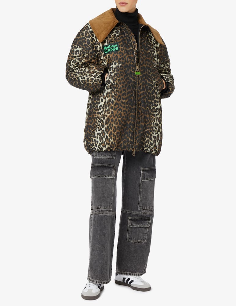 rinascente Barbour Giacca bomber stampada x Ganni