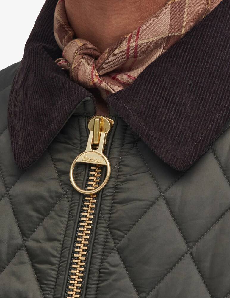 rinascente Barbour Giaccone trapuntato fitted beadnell