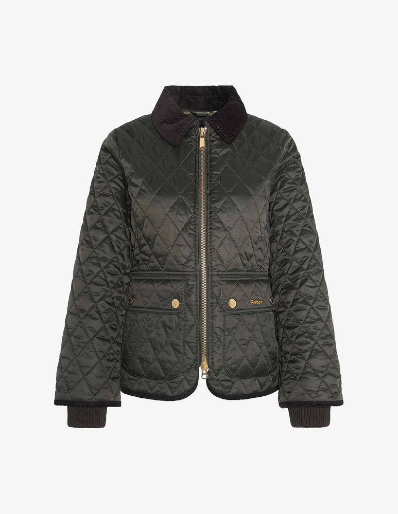 rinascente Barbour Giaccone trapuntato fitted beadnell