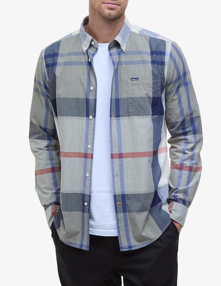 Barbour Camicia tartan ampio cotone - immagine 1 Barbour Camicia tartan ampio cotone - immagine 1