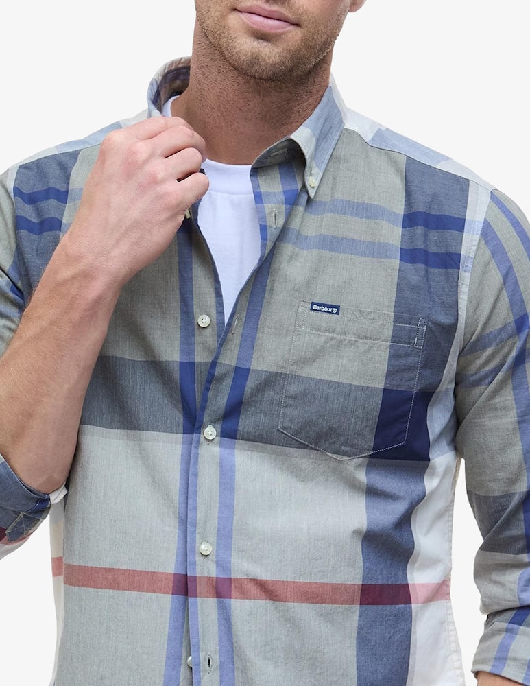Barbour Camicia tartan ampio cotone - immagine 4 Barbour Camicia tartan ampio cotone - immagine 4