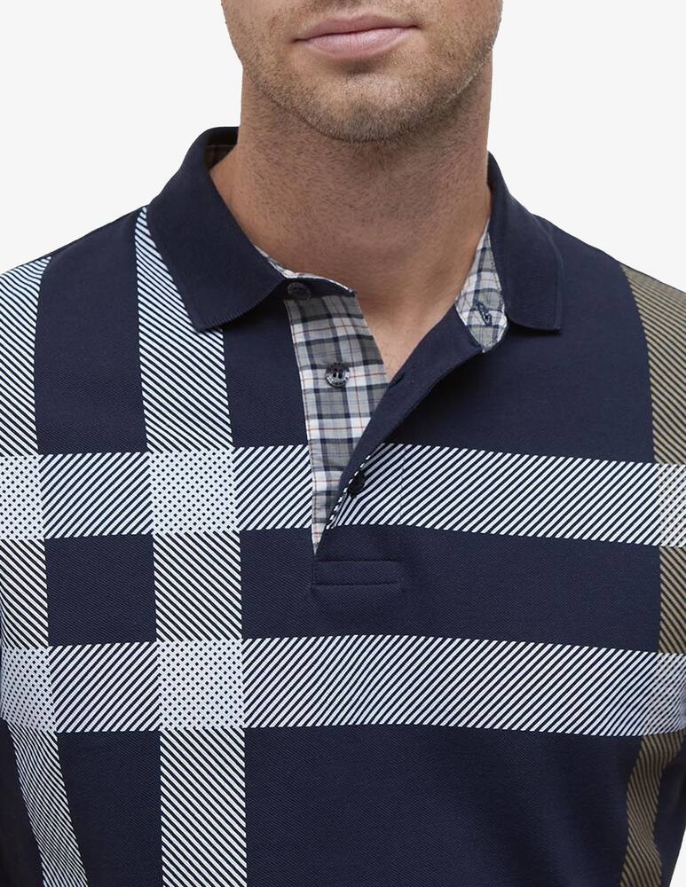 rinascente Barbour Polo tartan a maniche corte