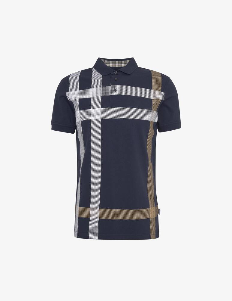 rinascente Barbour Polo tartan a maniche corte