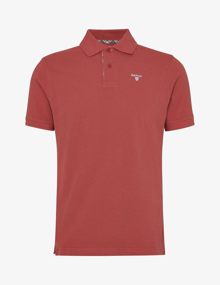 rinascente Barbour Polo mc tartan trim