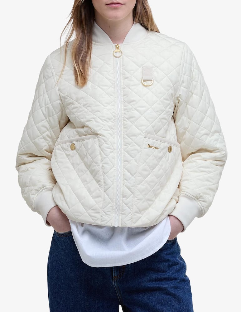rinascente Barbour Reyna quilted bomber jacket