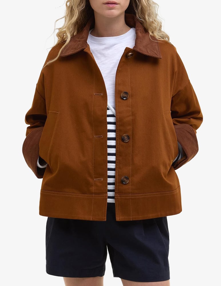 rinascente Barbour Abbey short cotton jacket