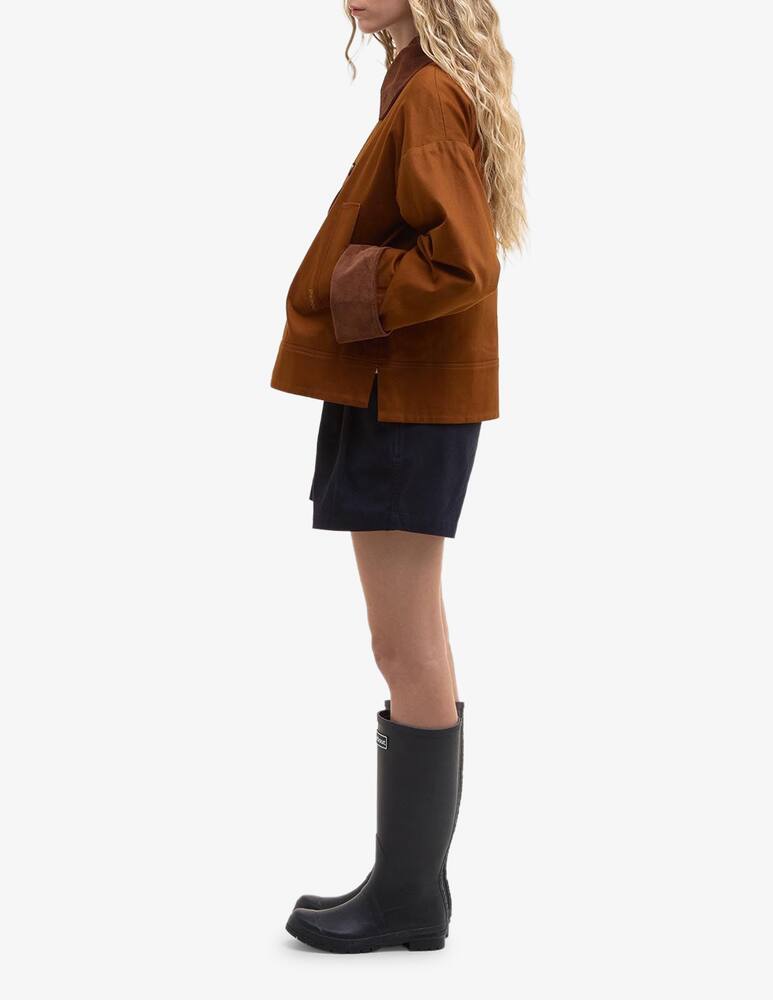 rinascente Barbour Abbey short cotton jacket